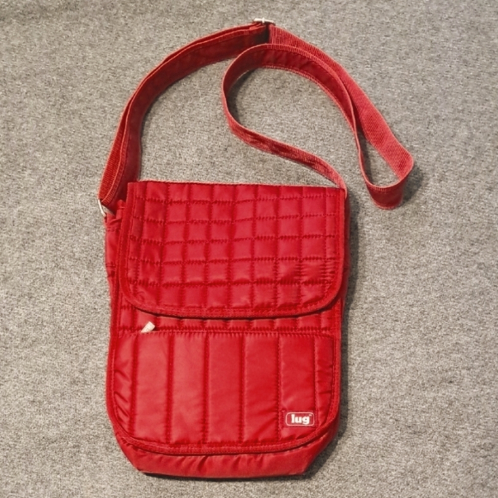 Lug Red Crossbody Purse